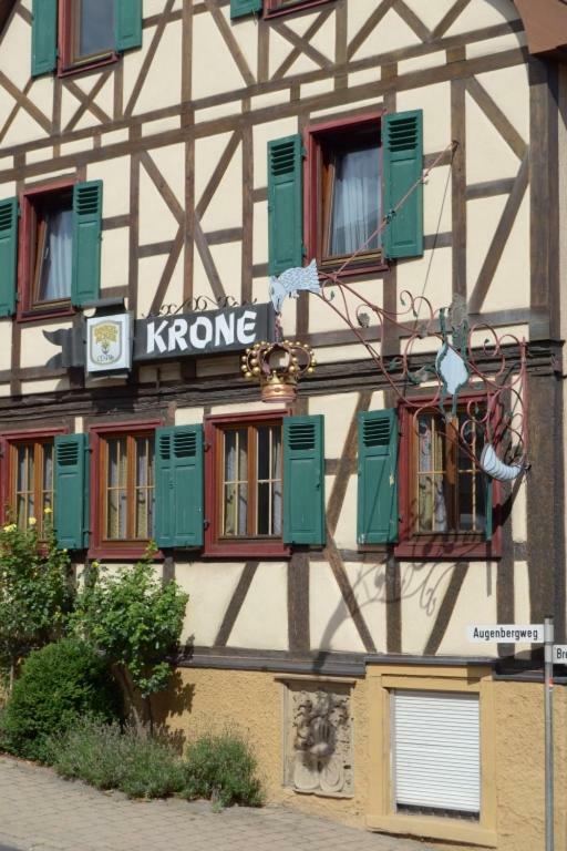 Pension Krone Sternenfels Екстериор снимка